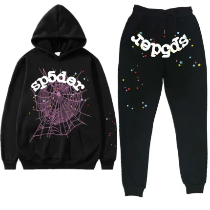 Classic Flame Logo Spider Tracksuit