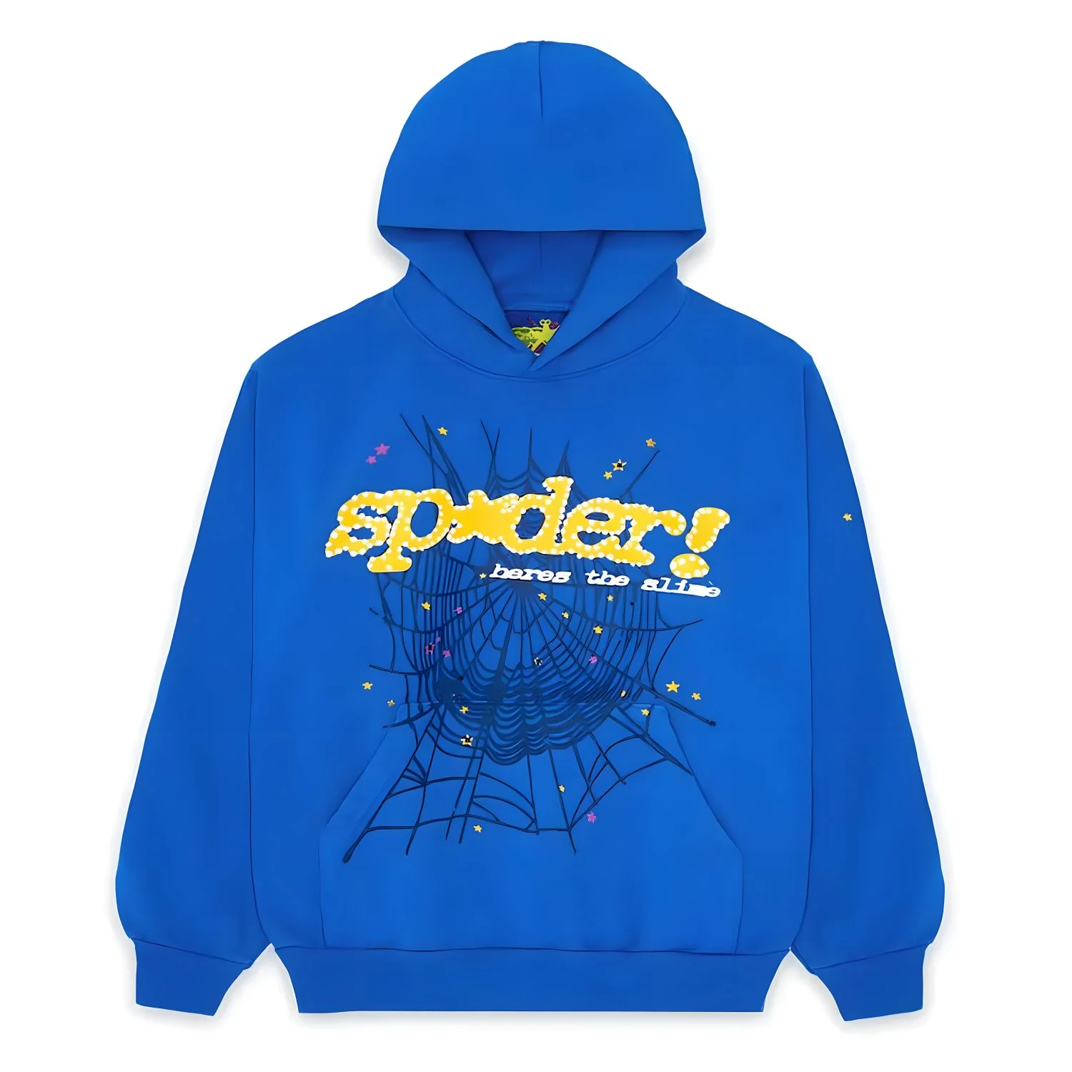 Sp5der TC Hoodie Blue Sp5der TC Hoodie Blue