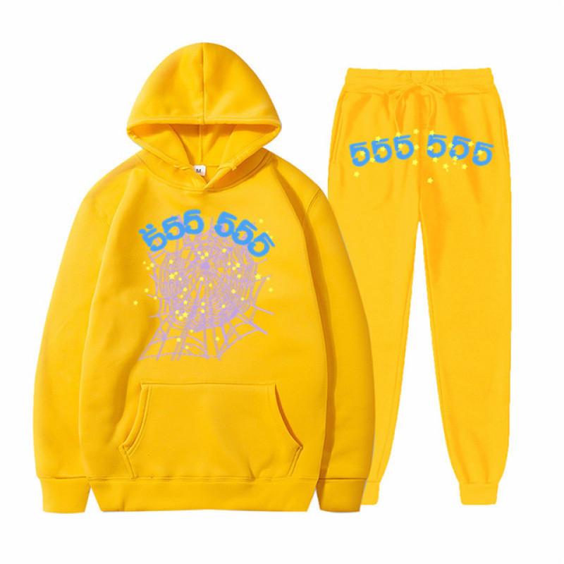 Yellow Spider Young Thug 555555 Tracksuit Yellow Spider Young Thug 555555 Tracksuit