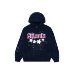 Navy Sp5der Atlanta Hoodie