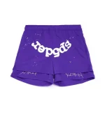 OG WEB SP5DER SHORTS PURPLE Back in