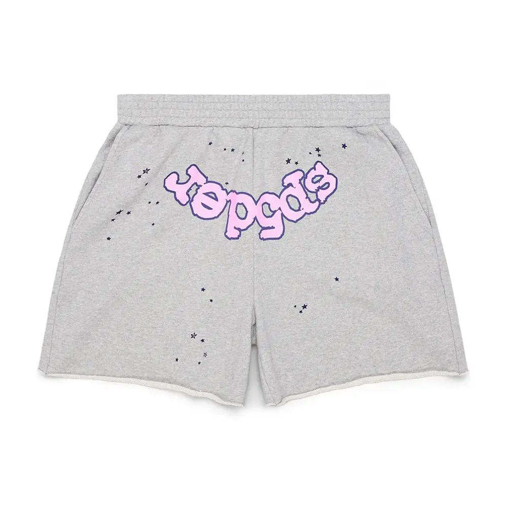 sp5der-og-web-logo-sweat-short-heather-grey Sp5der OG Web Logo Sweat Short Heather Grey